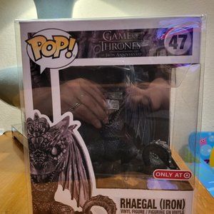 Game of Thrones The Iron Anniversary Rhaegal Iron Target Exclusive Funko Pop